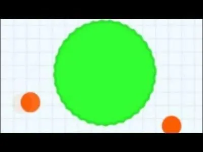 Que fait le rond vert si on lui donne à manger ?