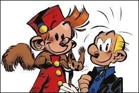 Comment s'appelle l'écureuil roux dans la bande dessinée "Spirou et Fantasio" ?