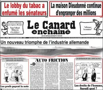 Avec "l'affaire Volkswagen", ça a carburé ! Qu'avait donc titré le "Canard" ?