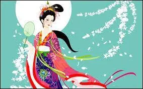Je suis la divinité de la nuit, je fais partie de la mythologie antique chinoise. Je vis sur la lune, séparée de mon époux. Quel est mon nom ?