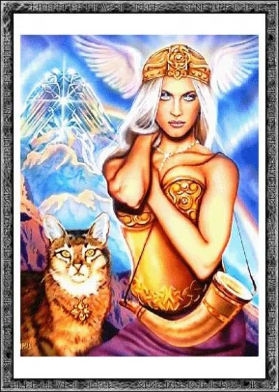 Je suis une déesse du panthéon nordique, je suis la déesse-mère. On peut me considérer comme l'équivalent de Vénus chez les Romains. Qui suis-je ?