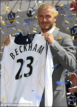 Dans quel club de football David Beckham portait-il le n° 23 ?