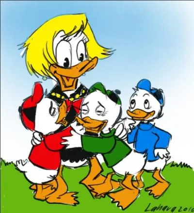 Comment s'appelle la maman de Riri, Fifi, Loulou ?