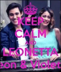 León finit avec Violetta.