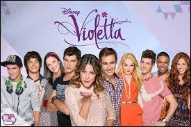 La série s'appelle "Violetta".