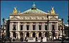 Quelle est la date de construction de l'Opéra Garnier ?