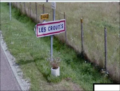 C'est dans l'Aube (Champagne-Ardenne) que l'on retrouve la ville "Les Croûtes". Le maire de cette ville est actuellement Jean-Pierre Ravisé. À combien de mètres d'altitude s'élève-t-elle ?