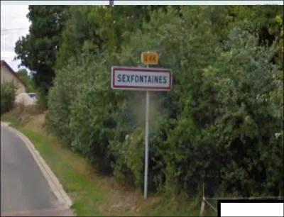 La petite commune de Sexfontaines est située dans la Haute-Marne (Champagne-Ardenne). Sa superficie est de 20.77 km². Peut-être ne connaissiez-vous pas cette commune ? C'est fort probable, puisqu'elle a changé de nom. Quel était cet ancien nom ?