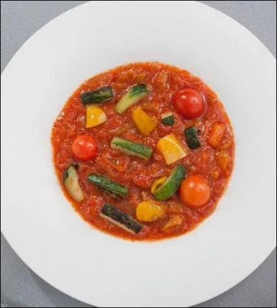 Mais nous on s'en fiche, nous sommes végétariens ! Qu'à cela ne tienne ! Sur votre piperade, là, à 11, 50  : combien il se fait, le "restaurateur" ?