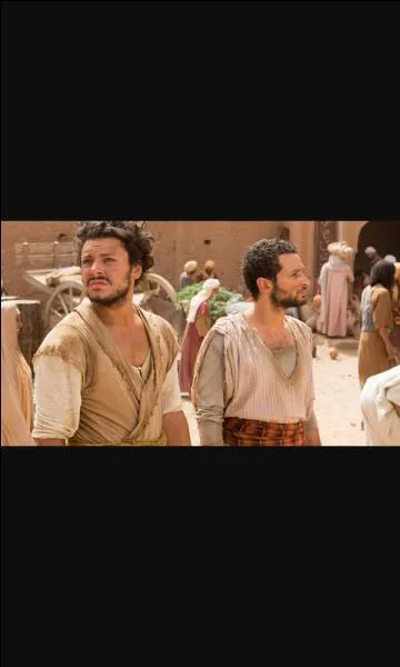 Qui est le personnage à côté d'Aladin ?