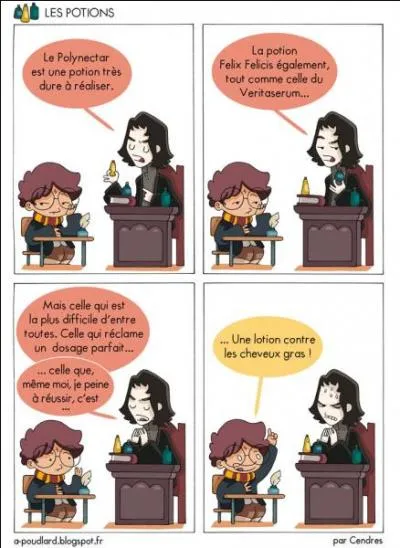 De retour à l'école, quel professeur s'est dirigé vers Harry pour le questionner ?