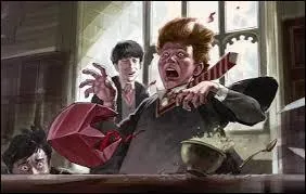 Après combien de jours le pauvre Neville a-t-il reçu une Beuglante ?