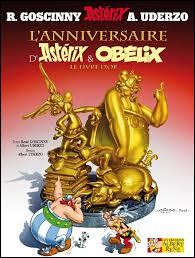 Pour quelle raison l'album « L'Anniversaire d'Astérix et Obélix - Le Livre d'or » est-il paru  ?