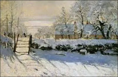 Cette huile sur toile (H : 0, 89 m x L : 1, 30 m) s'intitulant "La pie", a été peinte entre 1868 et 1869, mais quel artiste impressionniste en est l'auteur ?