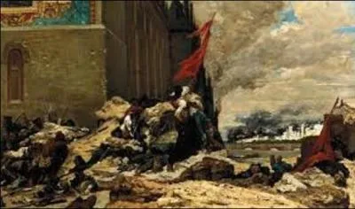 Maintenant que vous en savez plus sur ce musée, consacrons-nous aux œuvres qu'il renferme. Quel peintre et illustrateur orientaliste (1843-1919) a peint cette huile sur toile, en 1871 appelée "L'Incendie des Tuileries", et qui retrace un épisode de la Commune ?