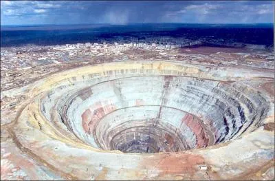 Où est la mine de diamant de Mirny, l'une des plus grande au Monde ?
