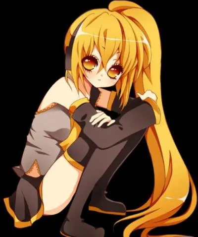 Qui est la fille aux cheveux jaune foncé ?