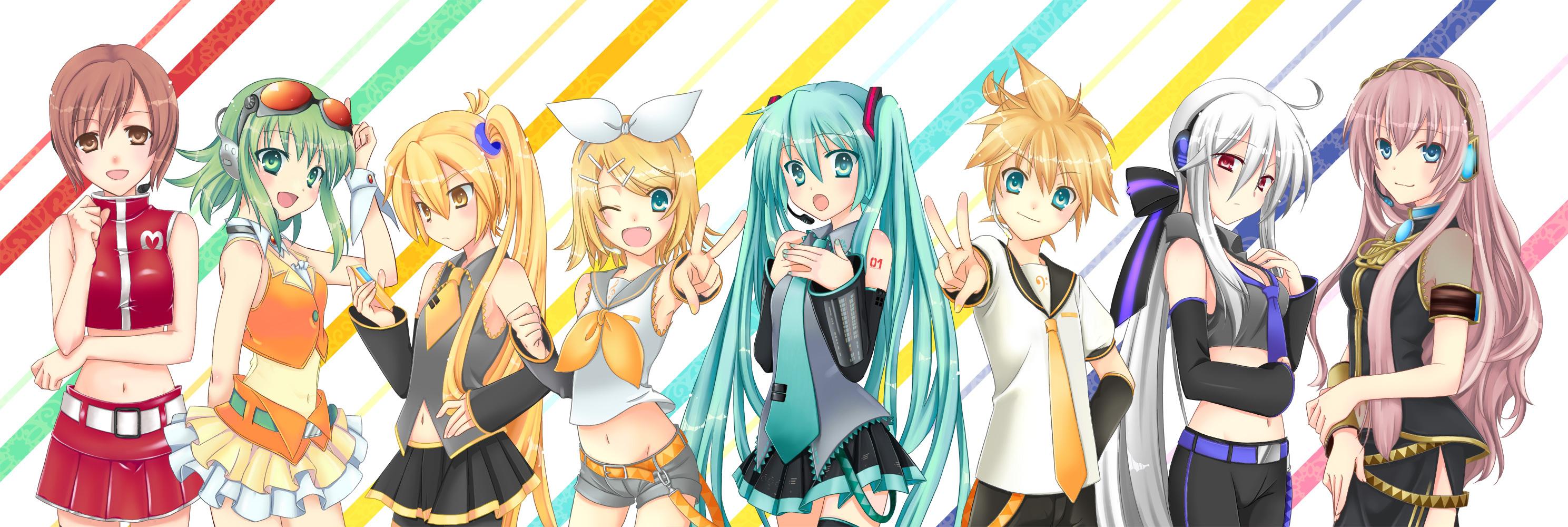 Les personnages de 'Vocaloid'
