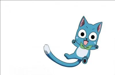 Ce chat bleu est évidemment...