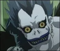 Quand il descend dans le monde des humains, quel est le péché mignon de Ryuk, le dieu de la Mort de Light Yagami ?
