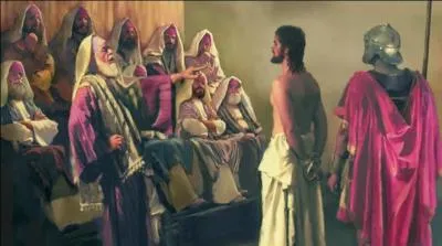 Quel grand prêtre à Jérusalem condamna Jésus après son arrestation ?