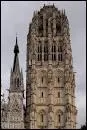 La cathdrale de Rouen est flanque de deux tours, dont la plus rcente, en gothique flamboyant, porte le curieux nom de  tour de Beurre . Pourquoi ?