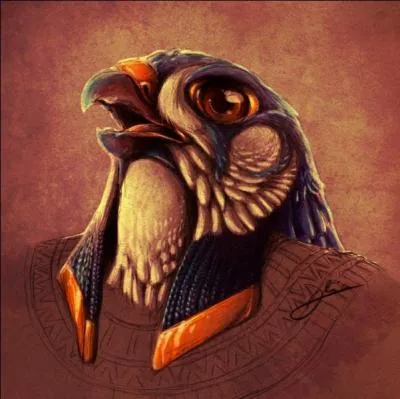 Quelle divinité égyptienne possède une tête de faucon ?