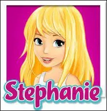 Comment sont les cheveux de Stéphanie ?