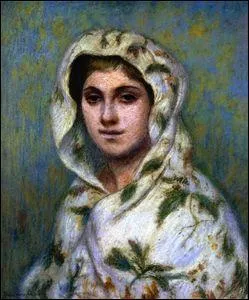 Qui a peint "Le châle fleuri" ?