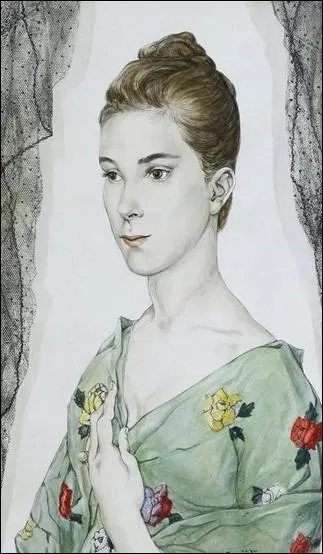 Qui a peint "Jeune femme au châle vert" ?