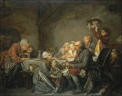 Qui a peint "Le gâteau des rois" ?