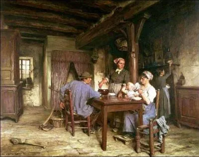 Qui a peint "Le repas de midi" ?