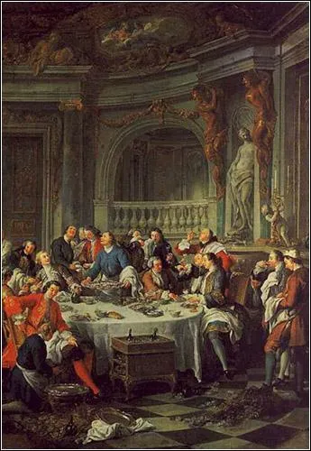 Qui a peint "Le déjeuner d'huîtres" ?