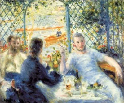 Qui a peint "Repas au restaurant de la Fournaise" ?