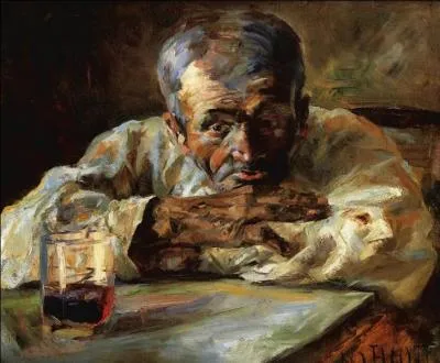 Qui a peint "Le buveur" ?