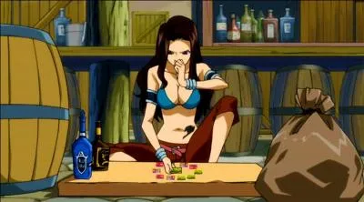 Pour quelle raison Kana est-elle à Fairy Tail ?