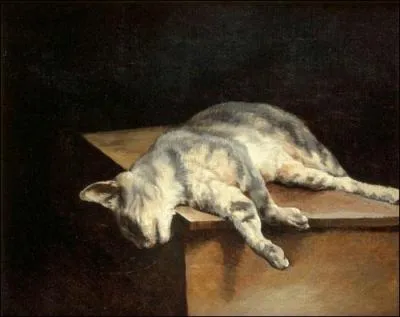 Qui a peint "Le chat mort" ?
