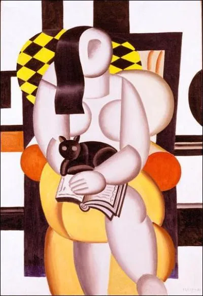 Qui a peint "Femme avec chat " ?