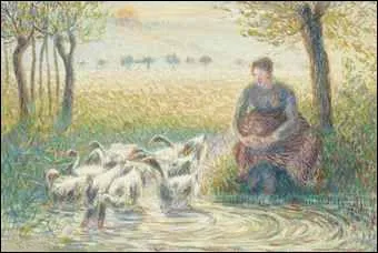 Qui a peint "La gardeuse d'oies" ?