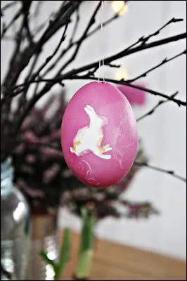 Le joli lapin de Pâques et les oeufs colorés sont de sortie à la date du ?