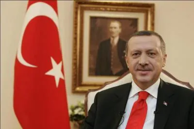 En quelle année Erdogan est-il devenu le président de la Turquie ?