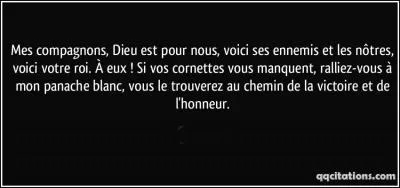 De qui sont les mots "La satisfaction qu'on tire de la vengeance ne dure qu'un moment, celle que nous donne la clémence est éternelle" ?