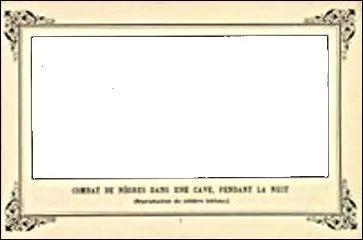 Encore un tableau dont le titre ne serait plus politiquement correct aujourd'hui , "Combat de nègres dans une cave, la nuit" : que vous évoque-t-il ?
