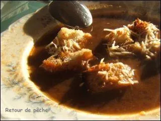 Cette soupe a été réalisée avec des étrilles ? Que sont les étrilles ?