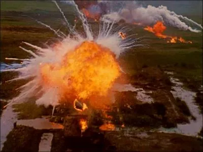 Quelle bombe incendiaire va être utilisée en masse durant la guerre du Vietnam et brûler une partie de la jungle ?