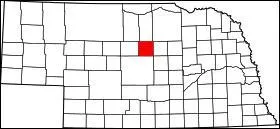 À l'intérieur de quel État trouve-t-on le comté de Loup ?