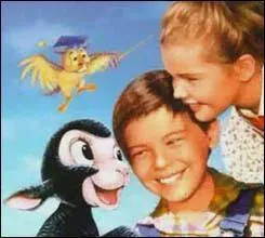 Comment s'appelle le petit mouton noir dans un film d'animation Disney, sorti en 1948 ?