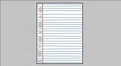 Cette affaire, elle est très légère. On y écrit ses cours. Elle se range dans un classeur. C'est...