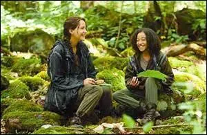 Comment s'appelle l'animal que Katniss a partag&eacute; avec Rue ?