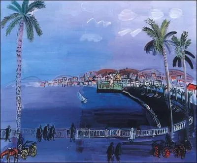Qui a peint "Nice, la baie des anges" ?